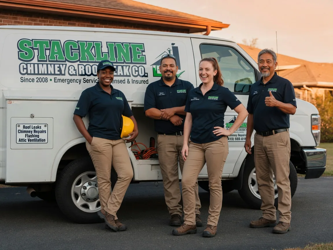 Chimney flashing repair company in Glendale, OR
